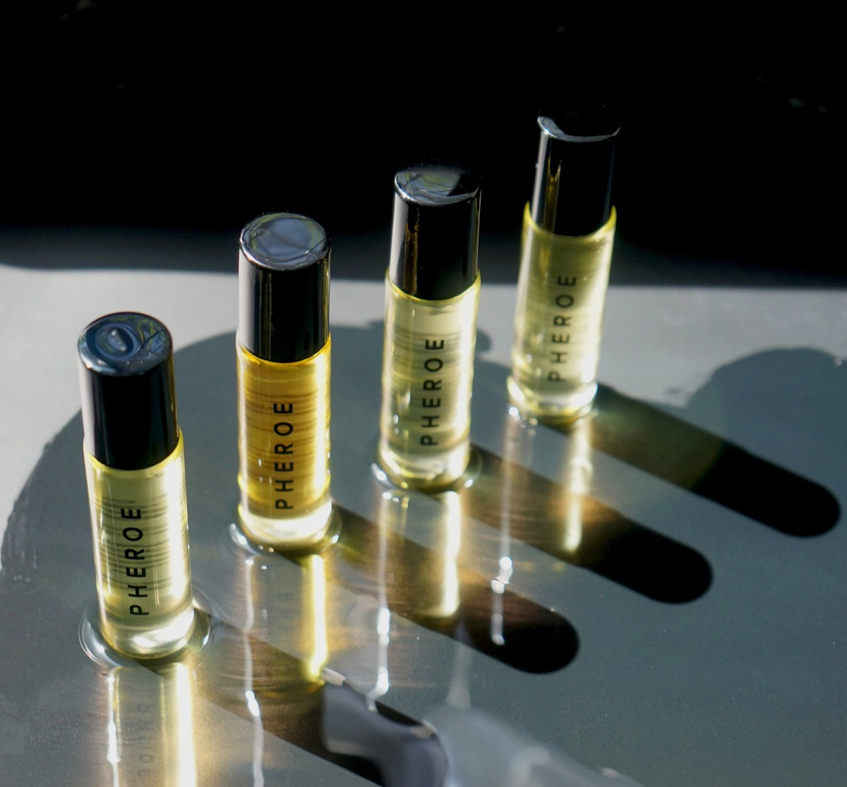 The Scent Suite, four rollers